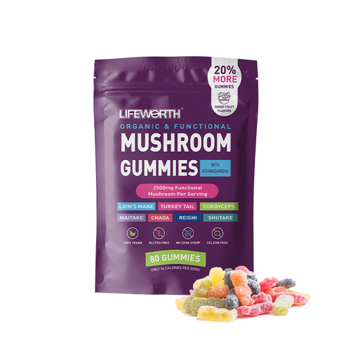 Organic Mushroom Adult Gummies
