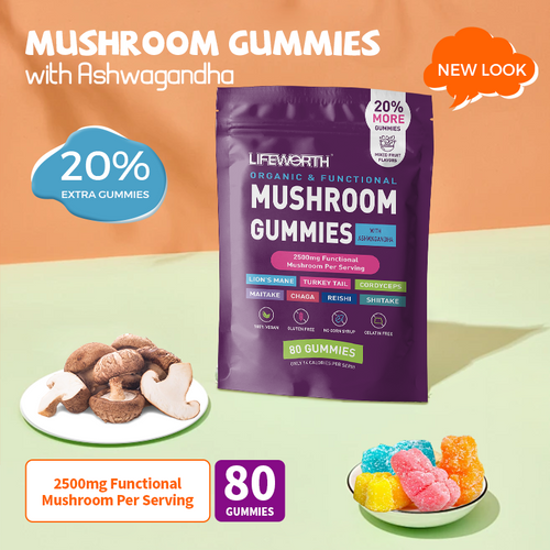 Organic Mushroom Adult Gummies